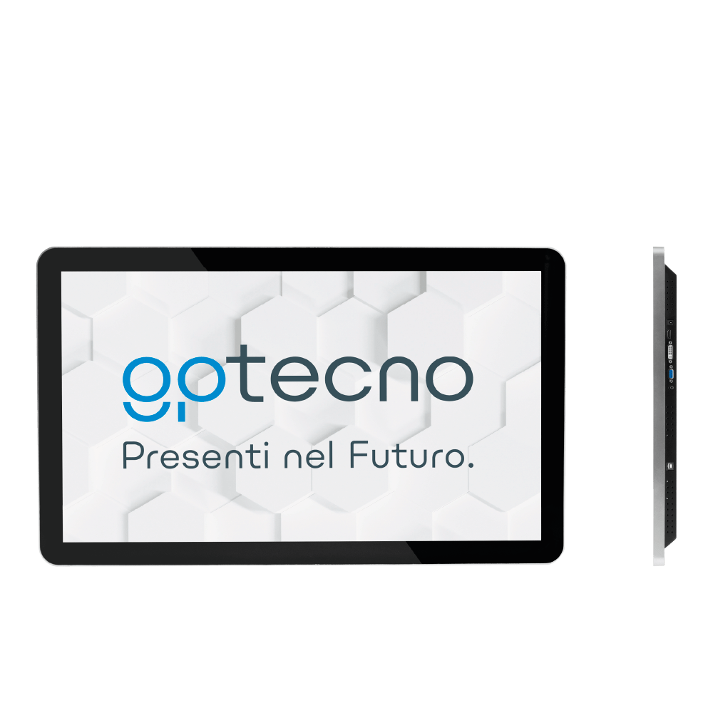 monitor touchscreen industriali da incasso a pannello o con attacco VESA