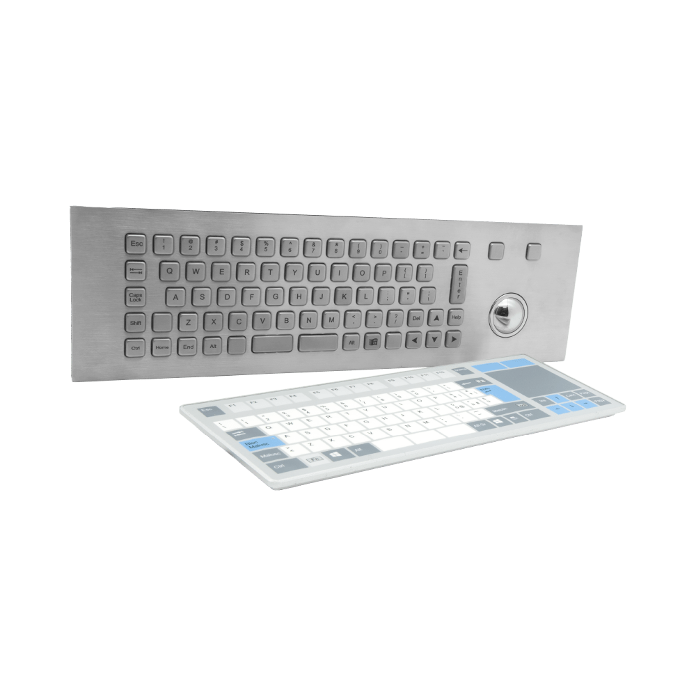 tastiere industriali in acciaio INOX e ultraslim