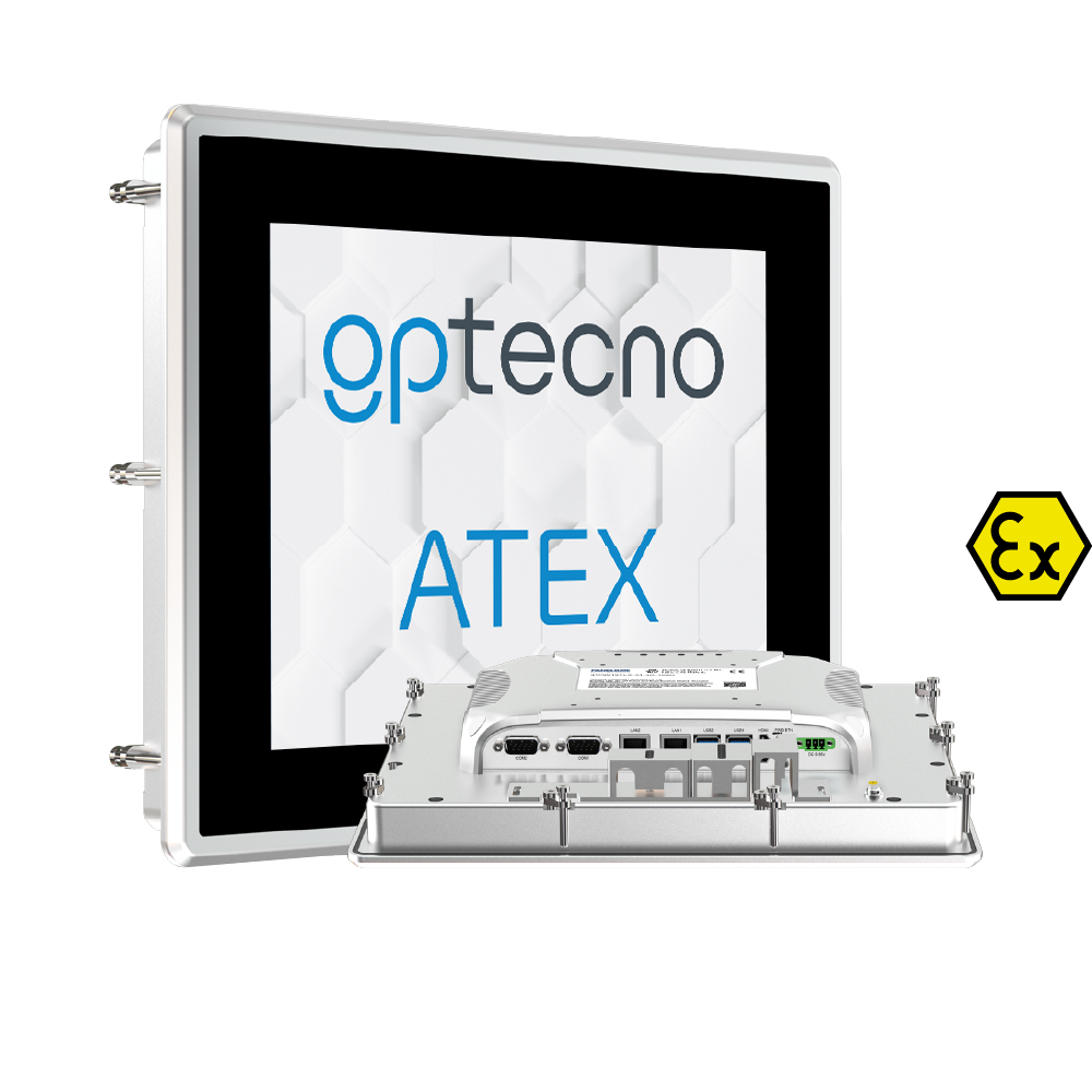 panel pc atex anti esplosione da 12"