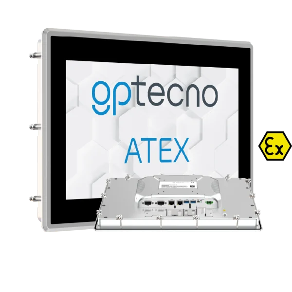 panel pc atex anti esplosione da 15.6"